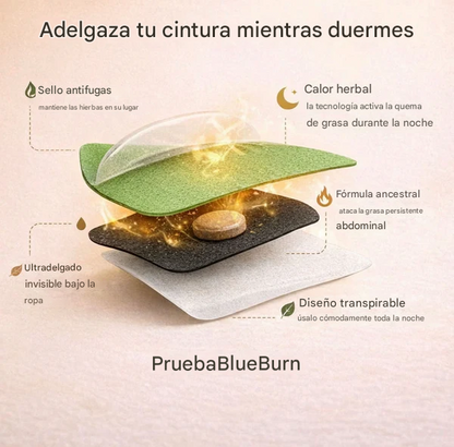 Parche de equilibrio japonés de Blue Burn